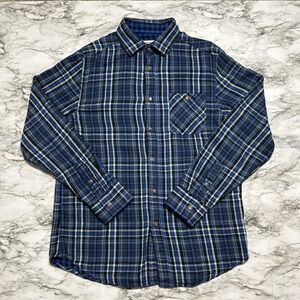 Mossimo Supply Co Flannel Men's Shirt Size M‎ Multicolor Plaid Button Up Cotton